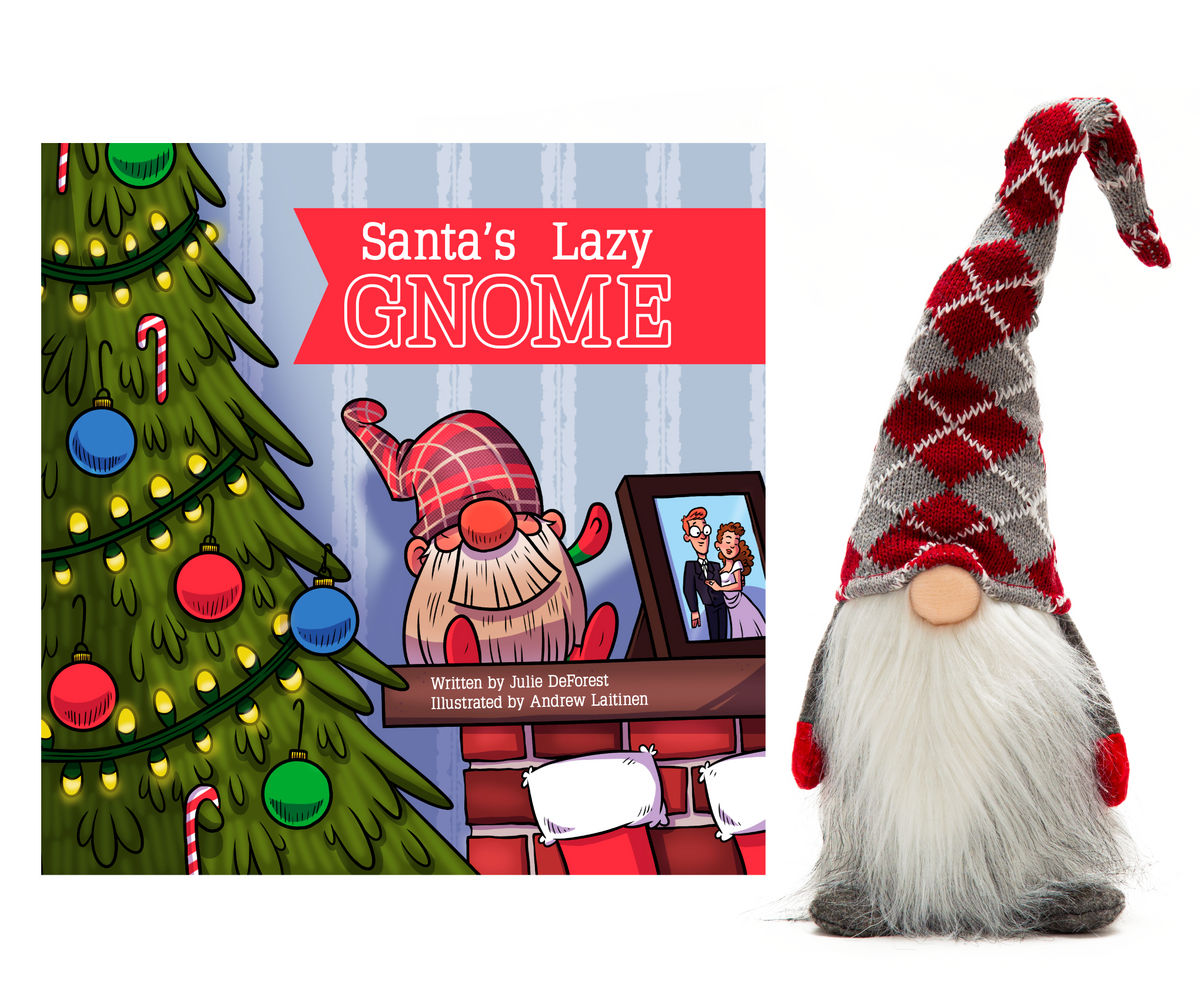 Bouillotte De Noël ALAZA Gnomes à Pois – 1L Avec Housse Douce Et Festive Pour L'Hiver