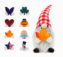 Lazy Gnome | All-Season Décor | Picnic Green with 8 adorable & interchangeable symbols