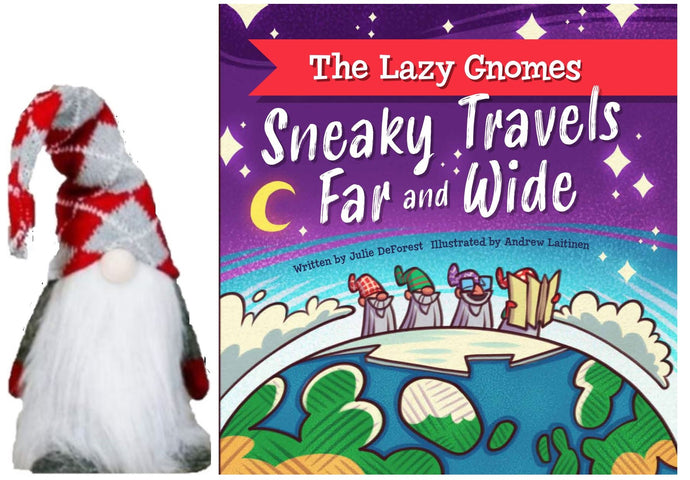 Sneaky Travels Far & Wide  | Book & Gnome